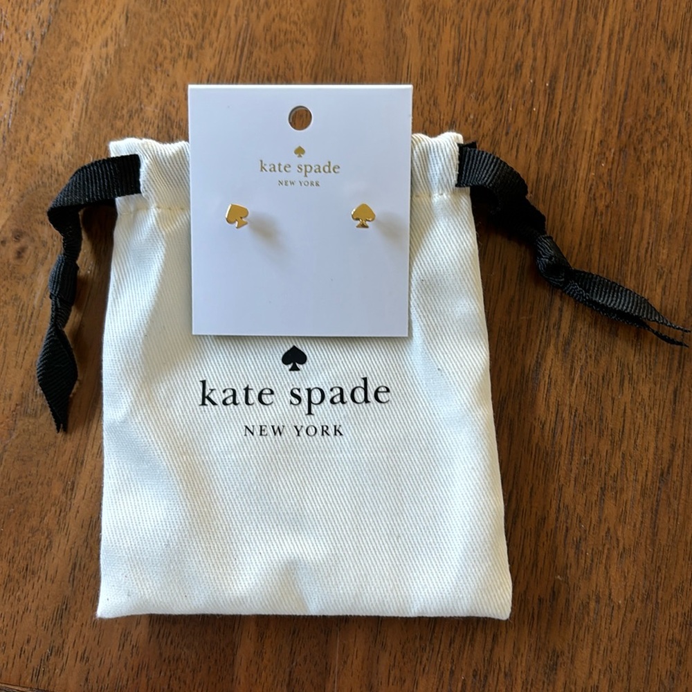 Kate Spade gold filled studs